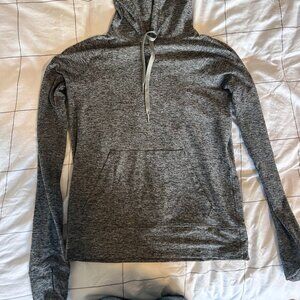 Outdoor Voices CloudKnit Hoodie in heather grey